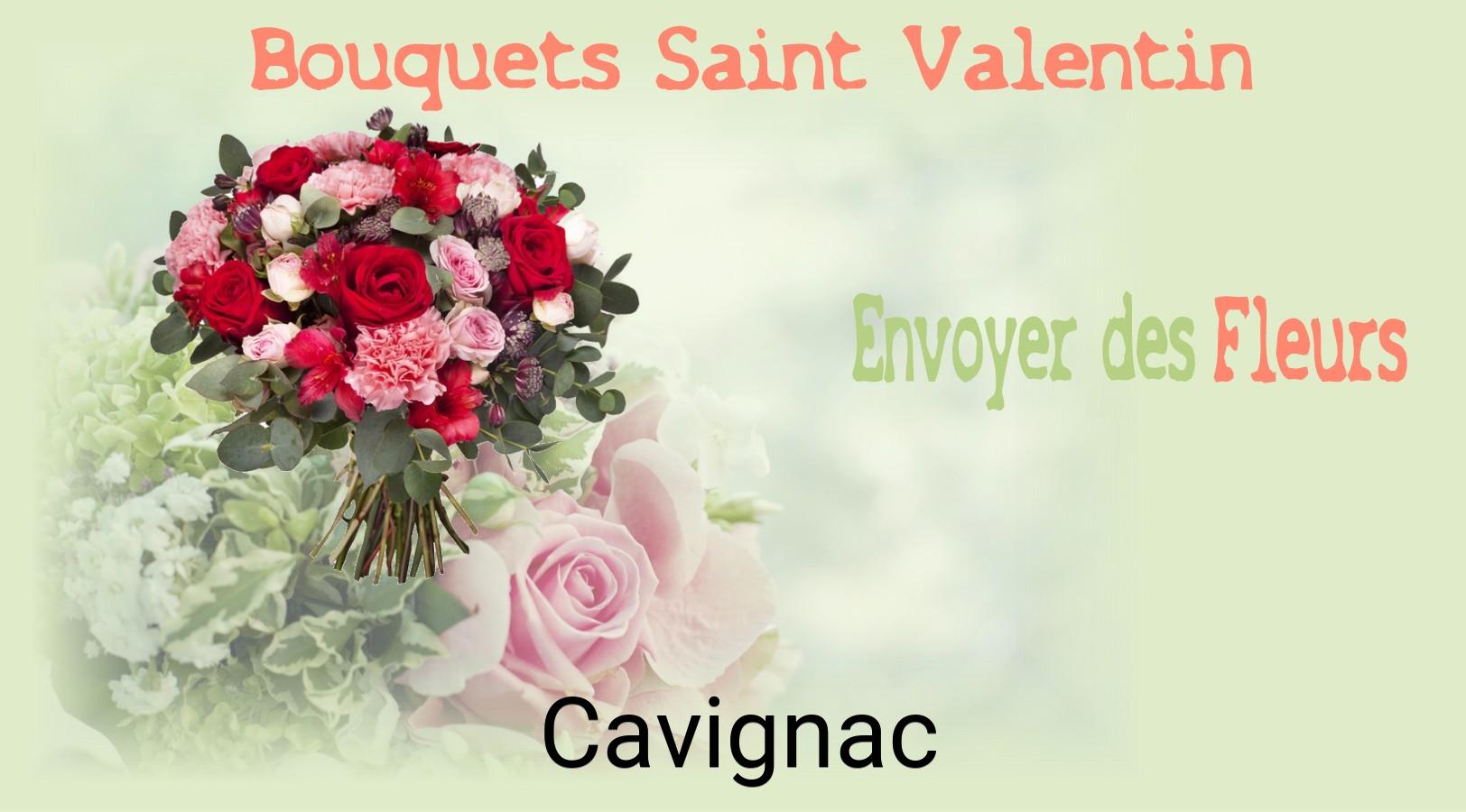 Roses de Saint-Valentin livrées à Cavignac
